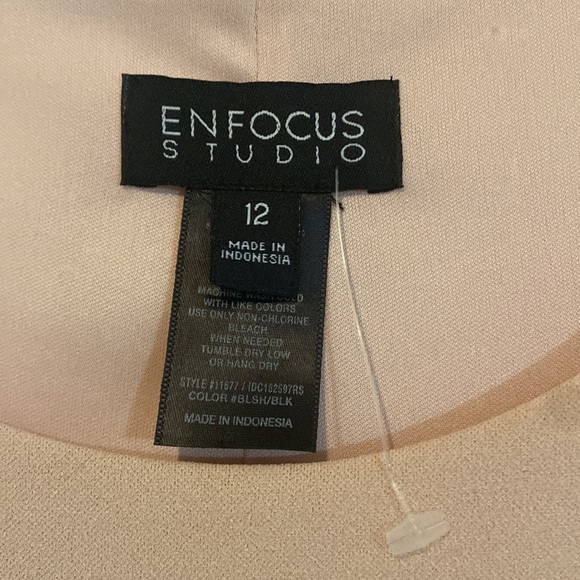 SALE EnFocus Studio women’s Colorblock dress size 12 - Picture 2 of 4